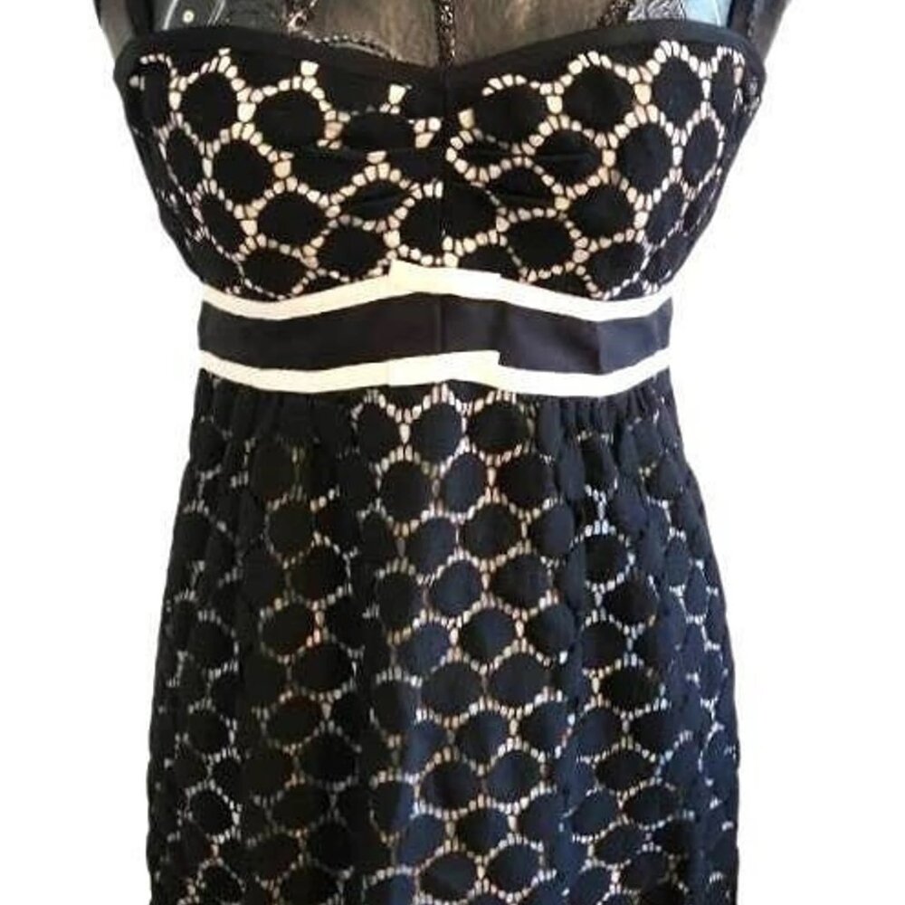Nanette Lepore Black & White Dress - Size 4